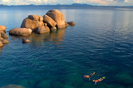 Waters of Lake Malawi